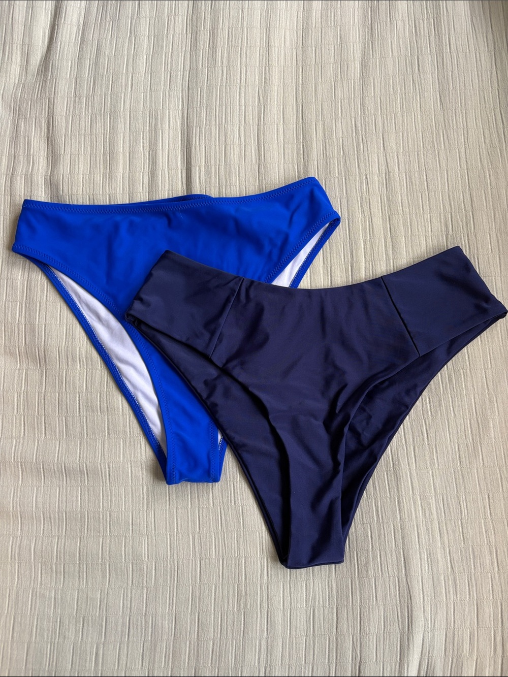 Set of 2 Cheeky Blue Bikini Bottoms